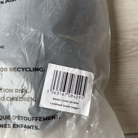 Gymshark HEAVYWEIGHT LOOPBACK SWEAT JOGGERS Oversized Fit XS NWT in packaging - Picture 8 of 8